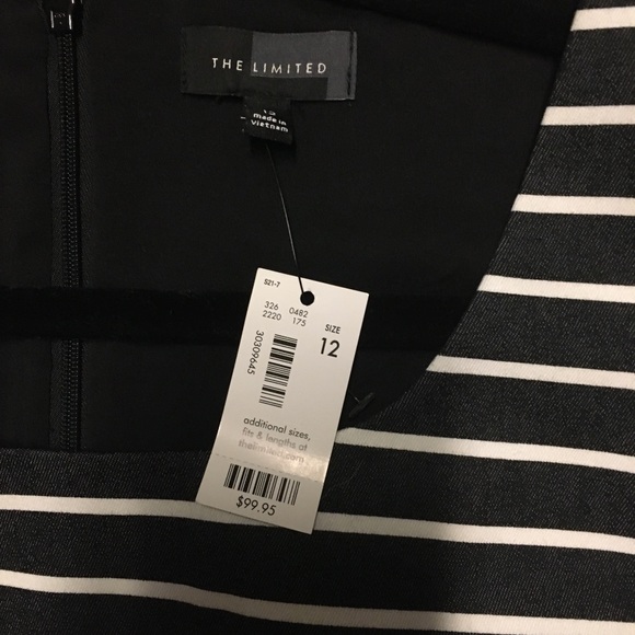 The limited dress striped cotton dress : size 12 - Picture 2 of 5